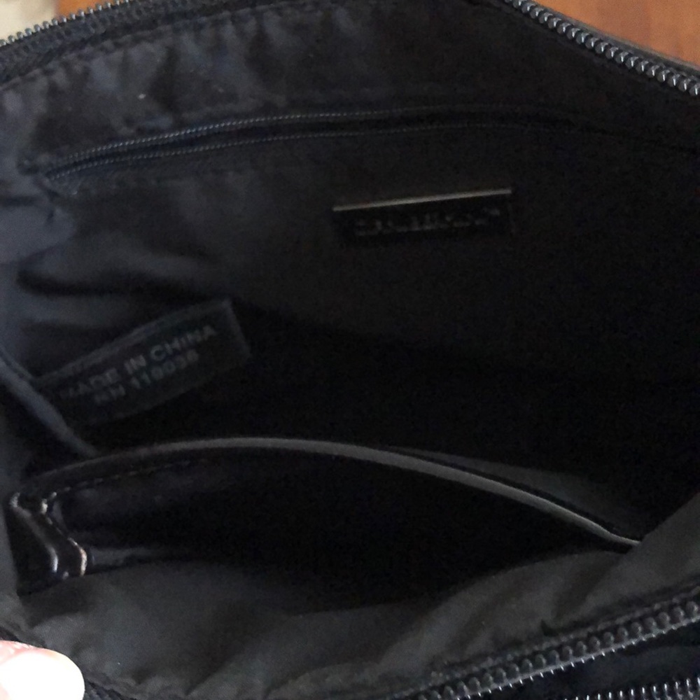 Black leather crossbody - Picture 4 of 4